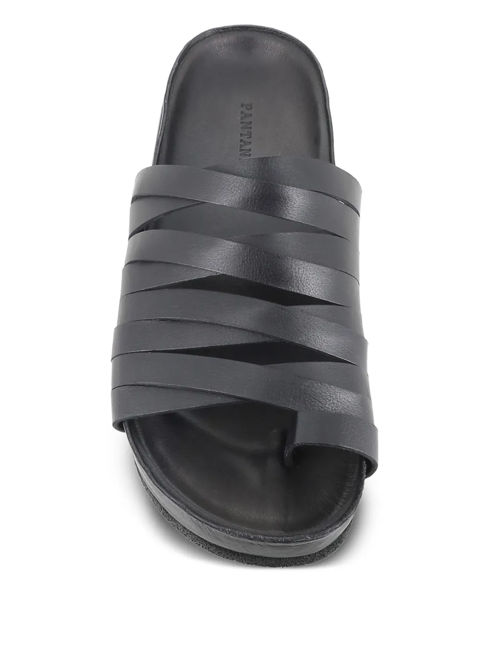 Pantanetti strappy open-toe sandals Black