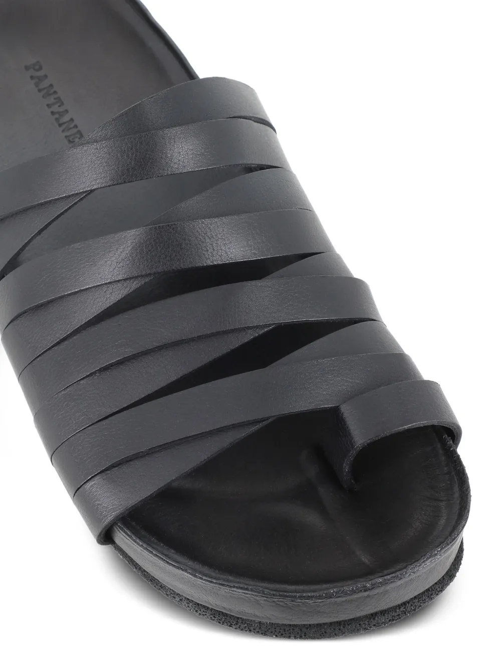 Pantanetti strappy open-toe sandals Black