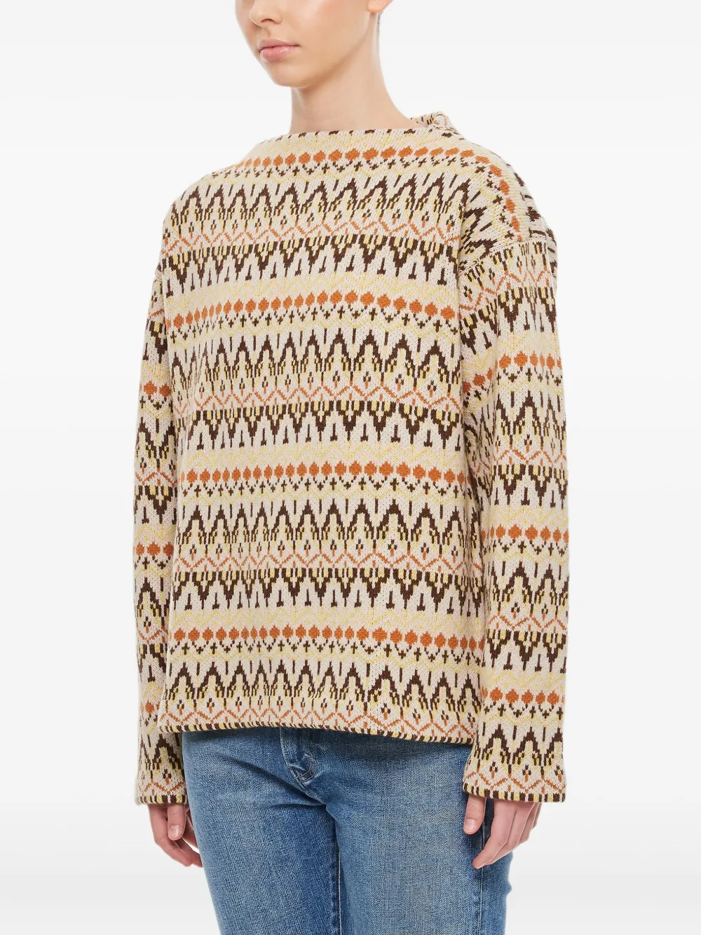Levi's patterned crew-neck sweater | Knitted Sweaters | Image 2