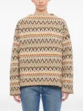 Levi's patterned crew-neck sweater - Neutrals