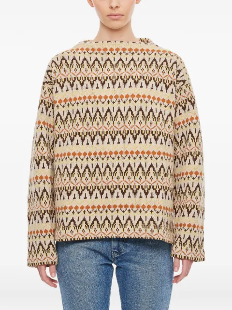 Levi's patterned crew-neck sweater