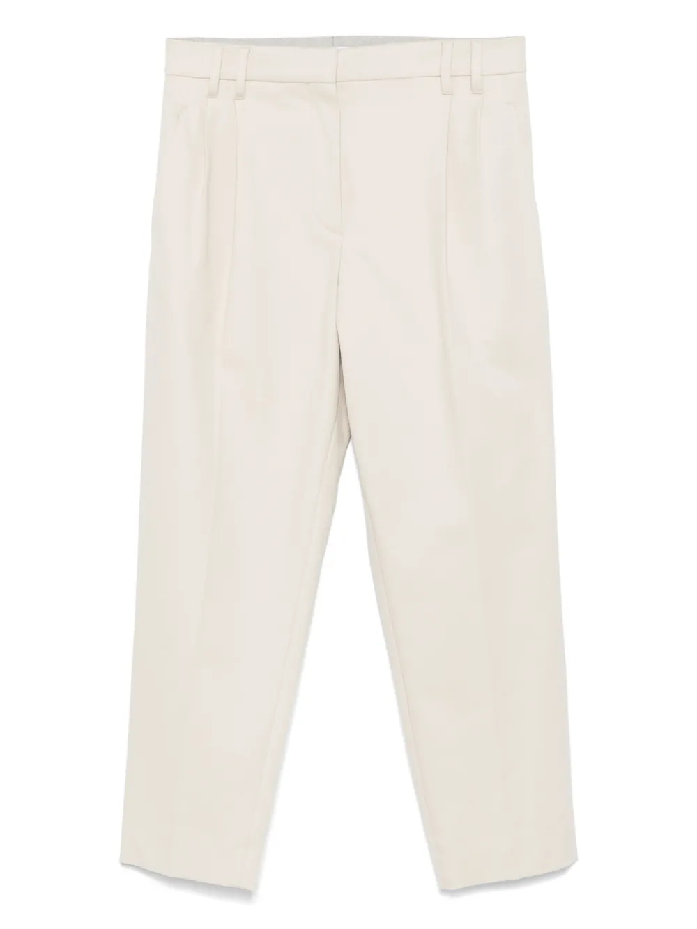 Brunello Cucinelli cotton trousers Beige