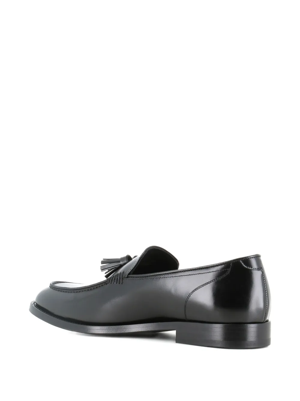 Pantanetti tassel-embellished leather loafers - Zwart