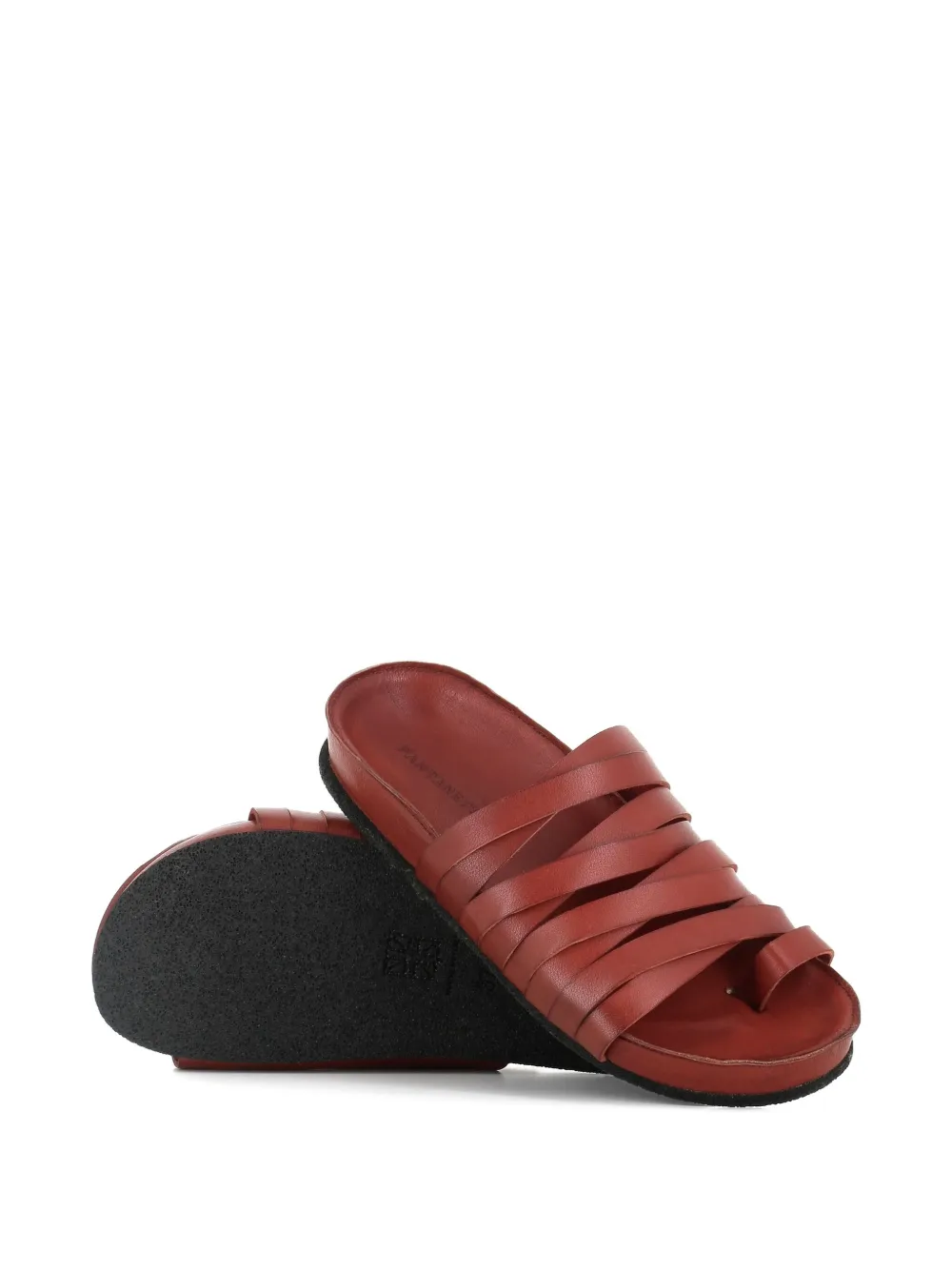 Pantanetti strap-detail sandals Brown