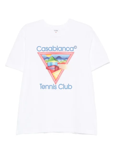 Casablanca playera con estampado gráfico