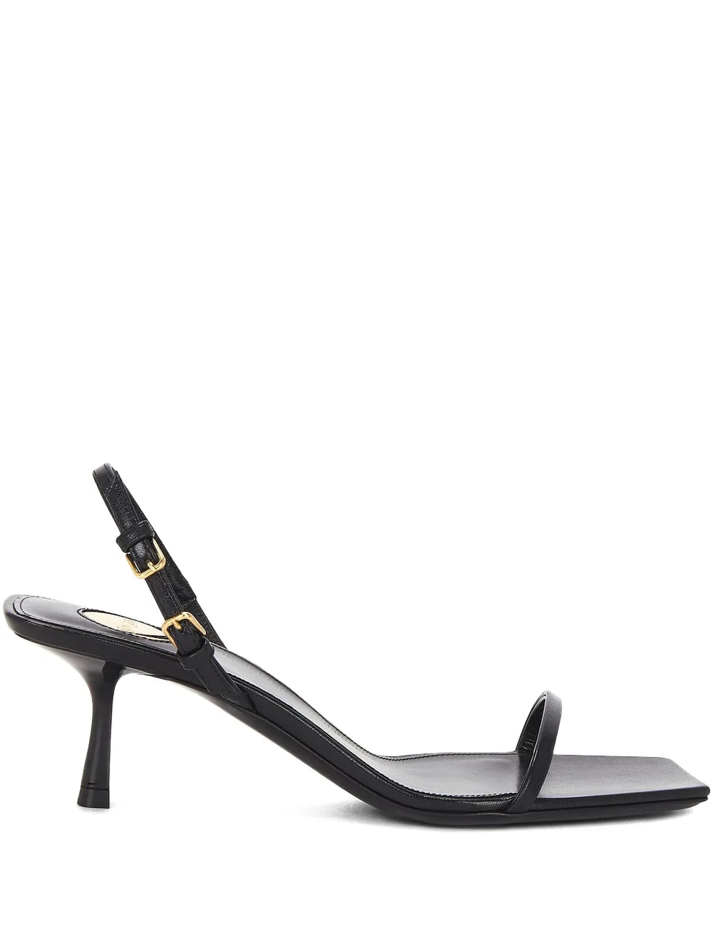 Saint Laurent 55mm Jaspe sandals Black