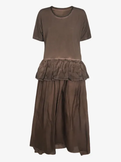 Uma Wang peplum-hem dress