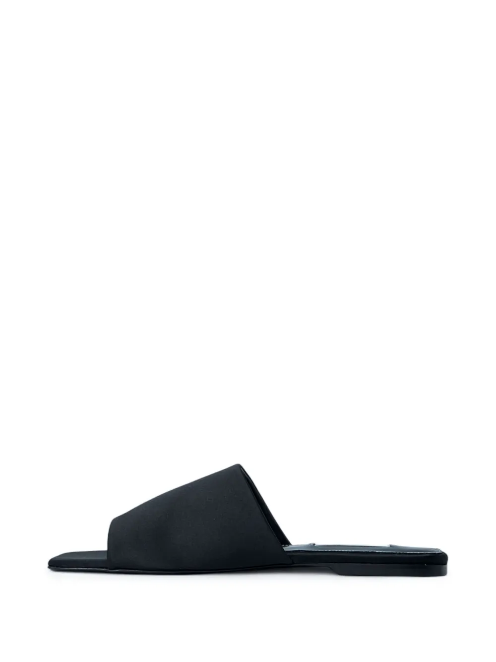 TOTEME bandeau-style slides Black