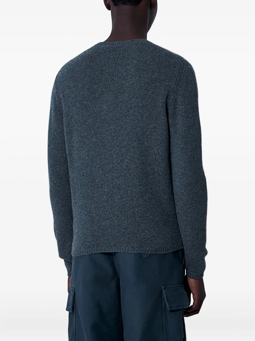 Prada Wollen trui met ronde hals Blauw