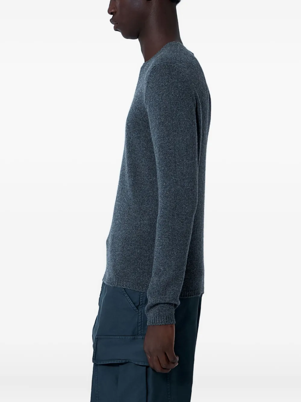 Prada Wollen trui met ronde hals Blauw