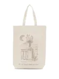 CHATEAU ORLANDO urn-balcony tote bag - Neutrals