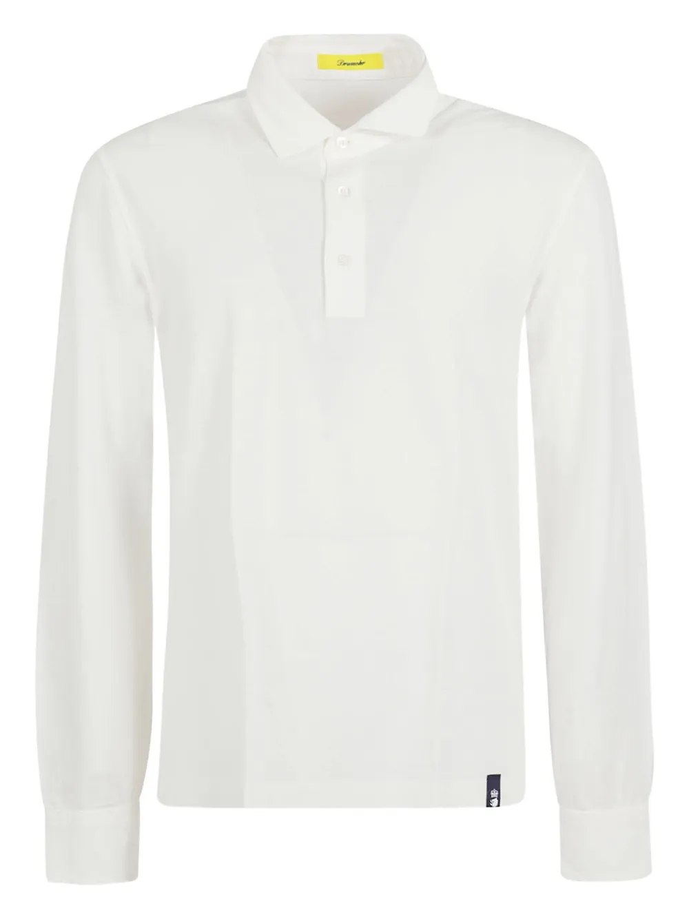 Drumohr Poloshirt met logo Wit