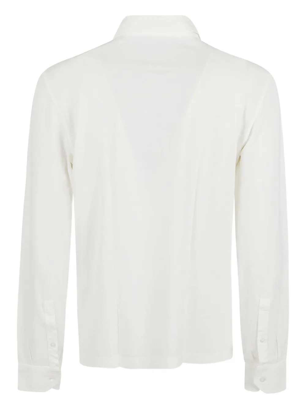 Drumohr Poloshirt met logo - Wit