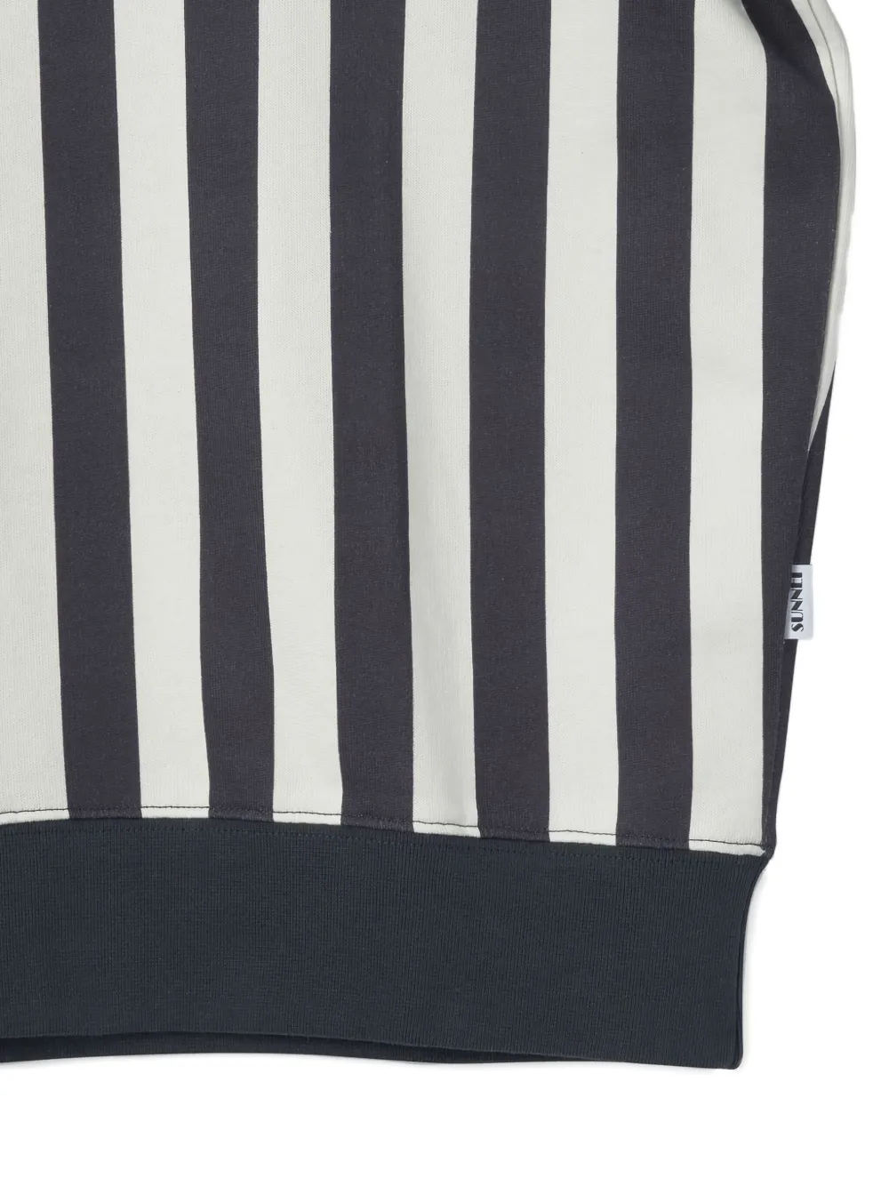 Sunnei x Biffi gestreepte sweater met ronde hals Blauw