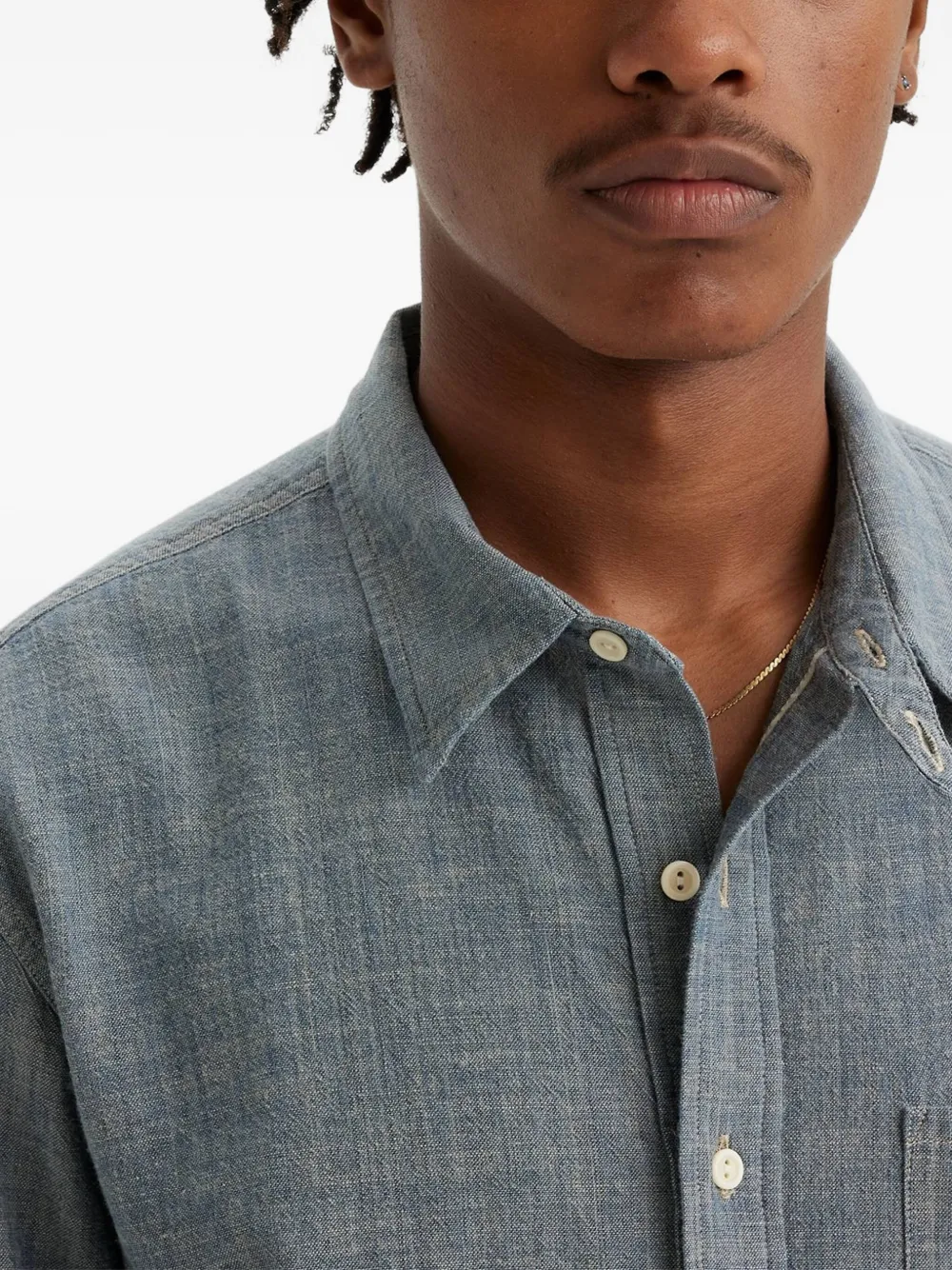 Levi's Overhemd met opgestikte zak Blauw