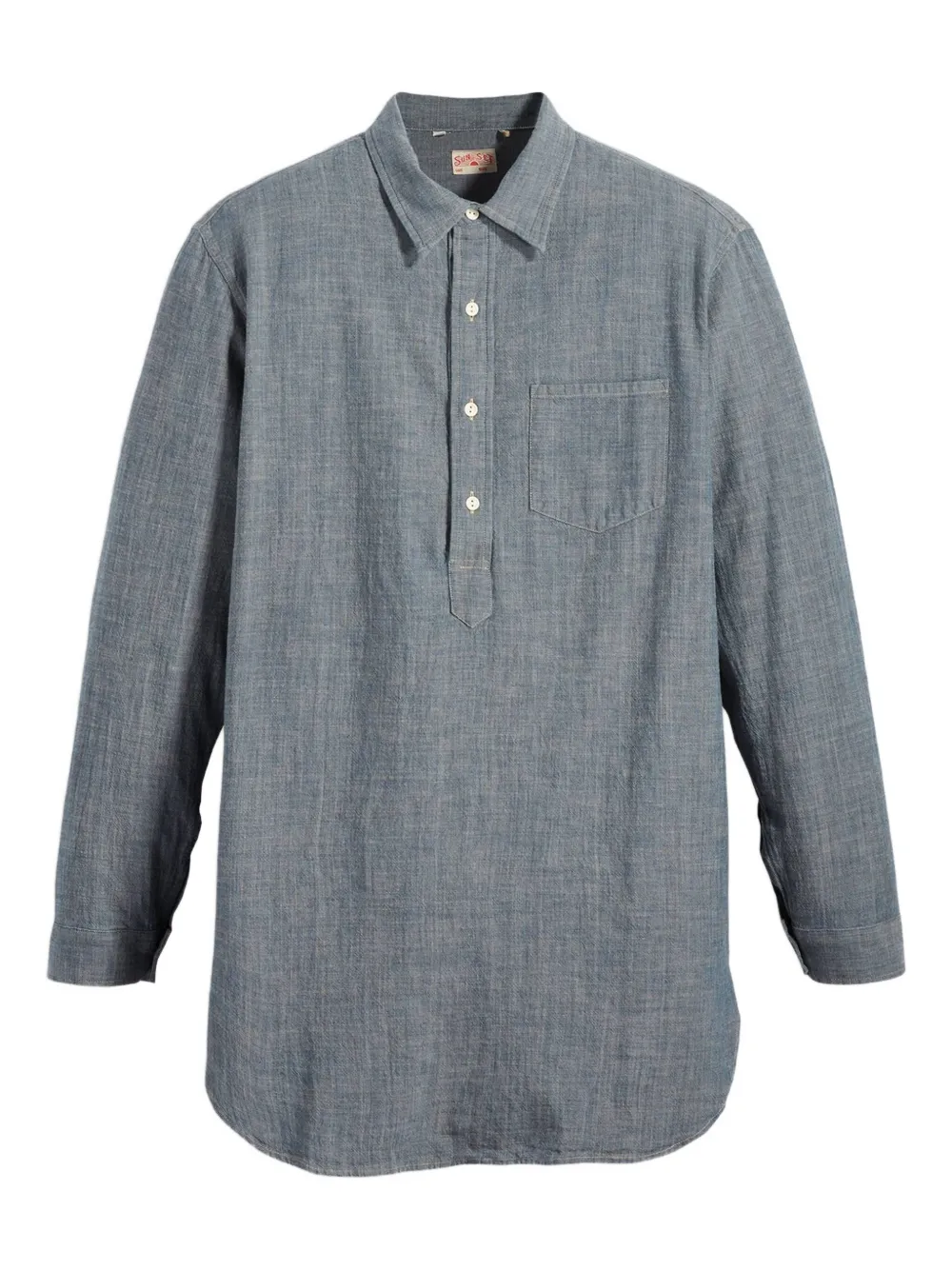 Levi's Overhemd met opgestikte zak Blauw