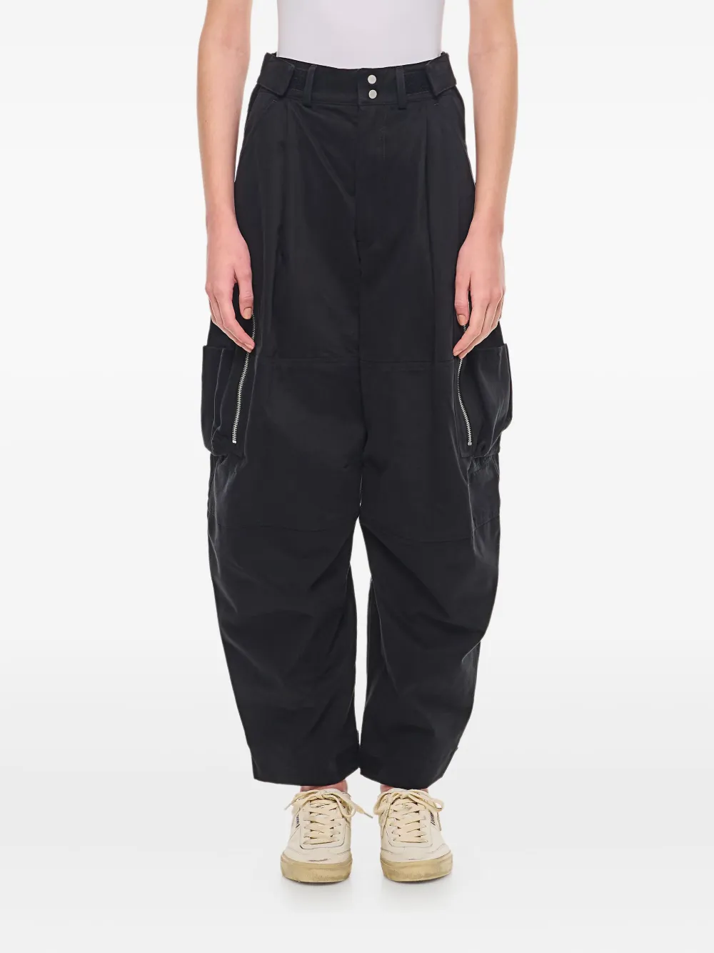 MORDECAI cargo pocket trousers | Black | Image 1
