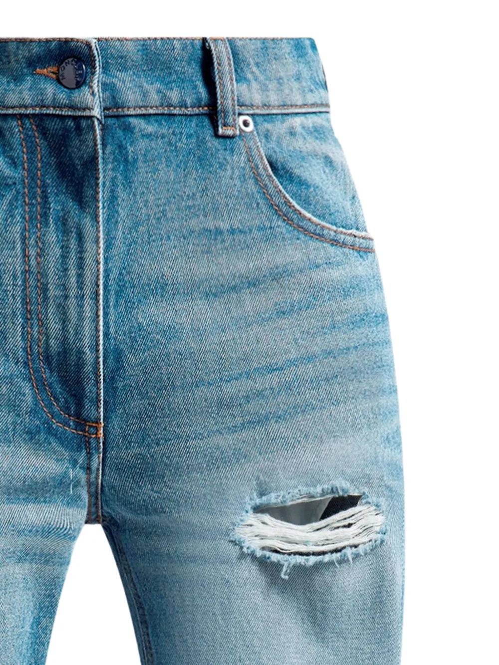 Moncler jean à effet usé | Jeans évasés | Image 2