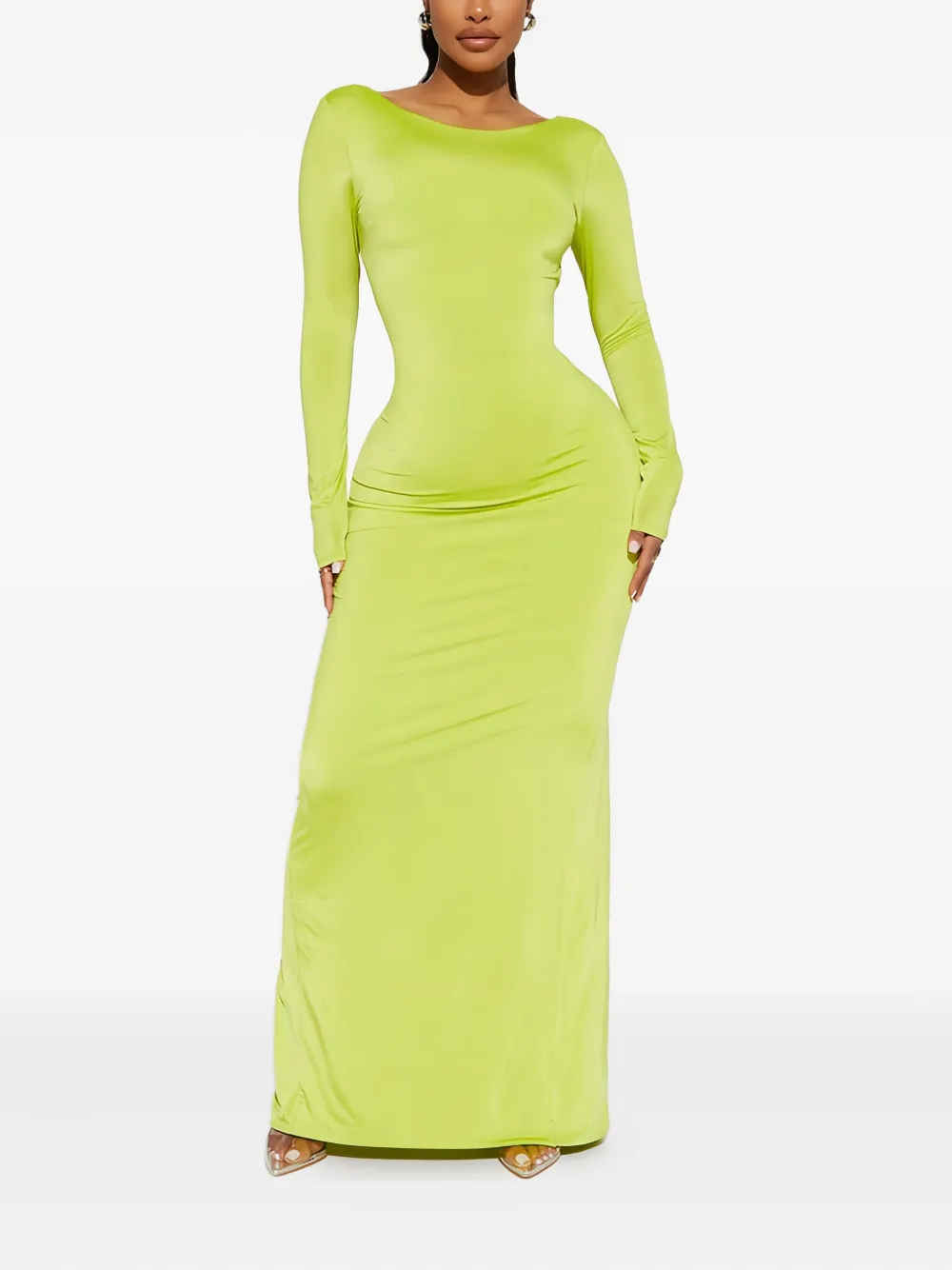 FOREVER UNIQUE Eloise midi-jurk - Groen