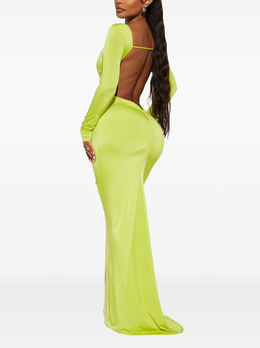 Forever Unique Eloise Maxi Dress In Green