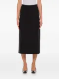 Gabriela Hearst A-line midi skirt - Black