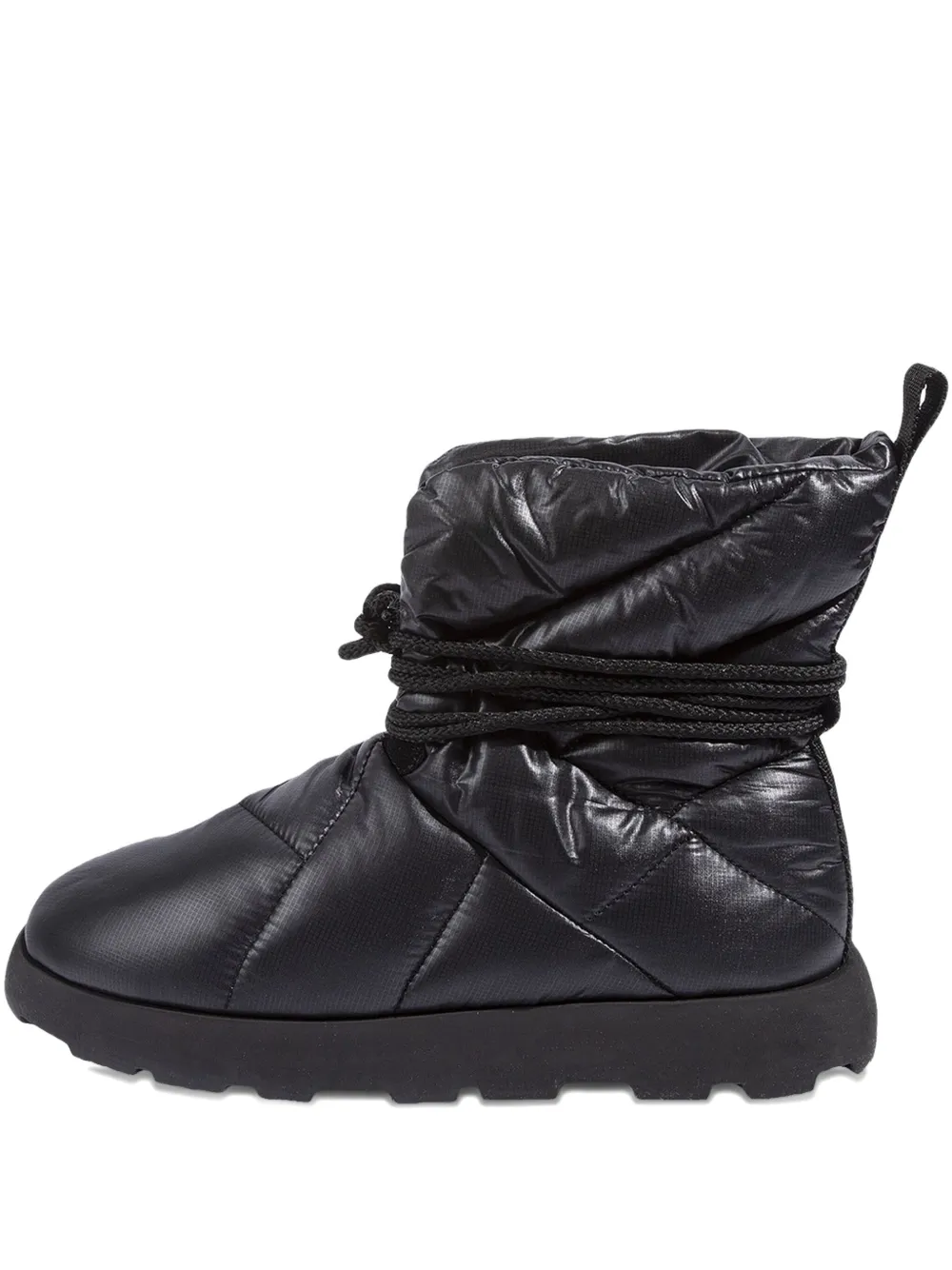 PIUMESTUDIO bottines à design matelassé | noir | Image 1