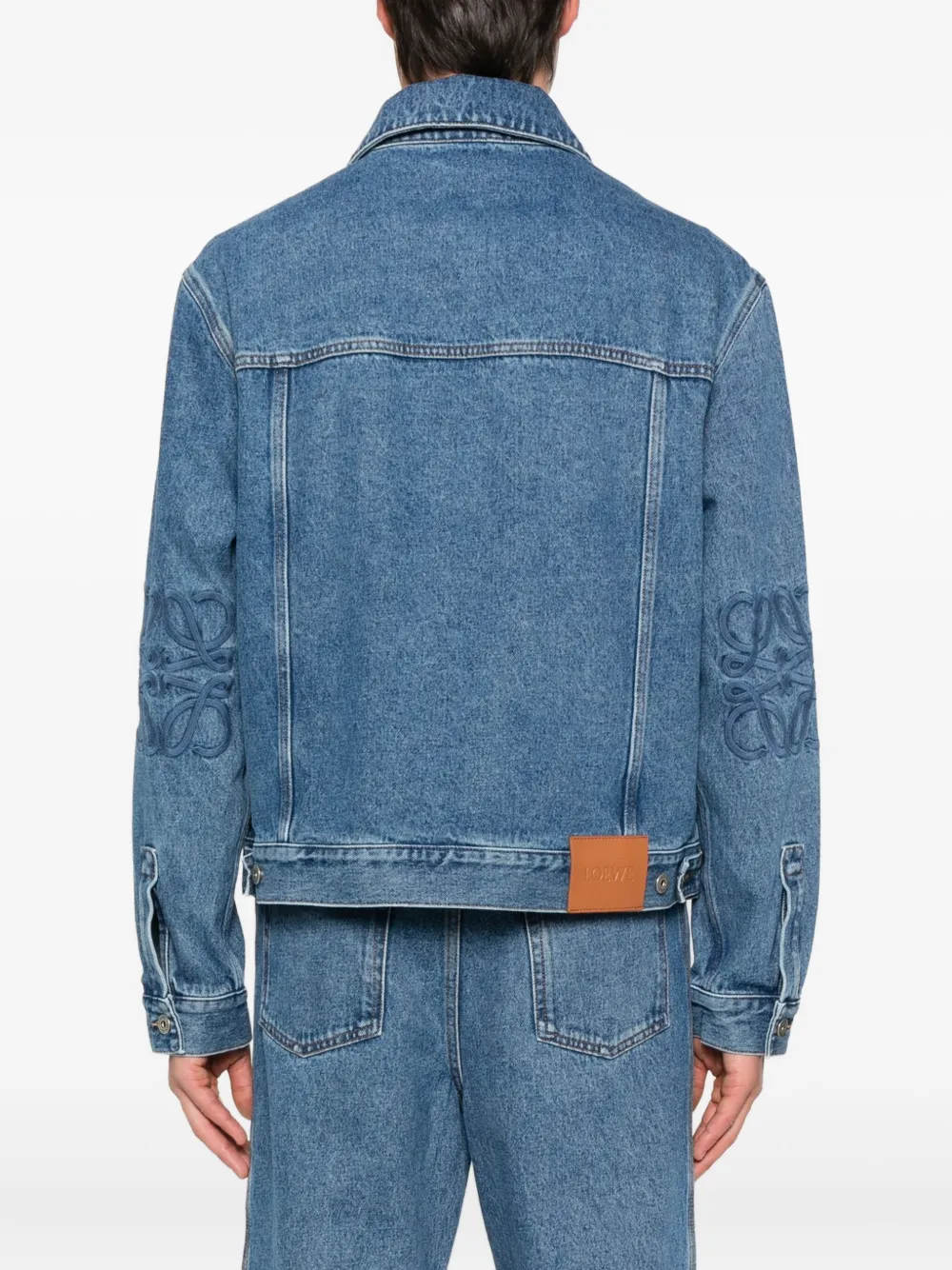 LOEWE Denim jack Blauw