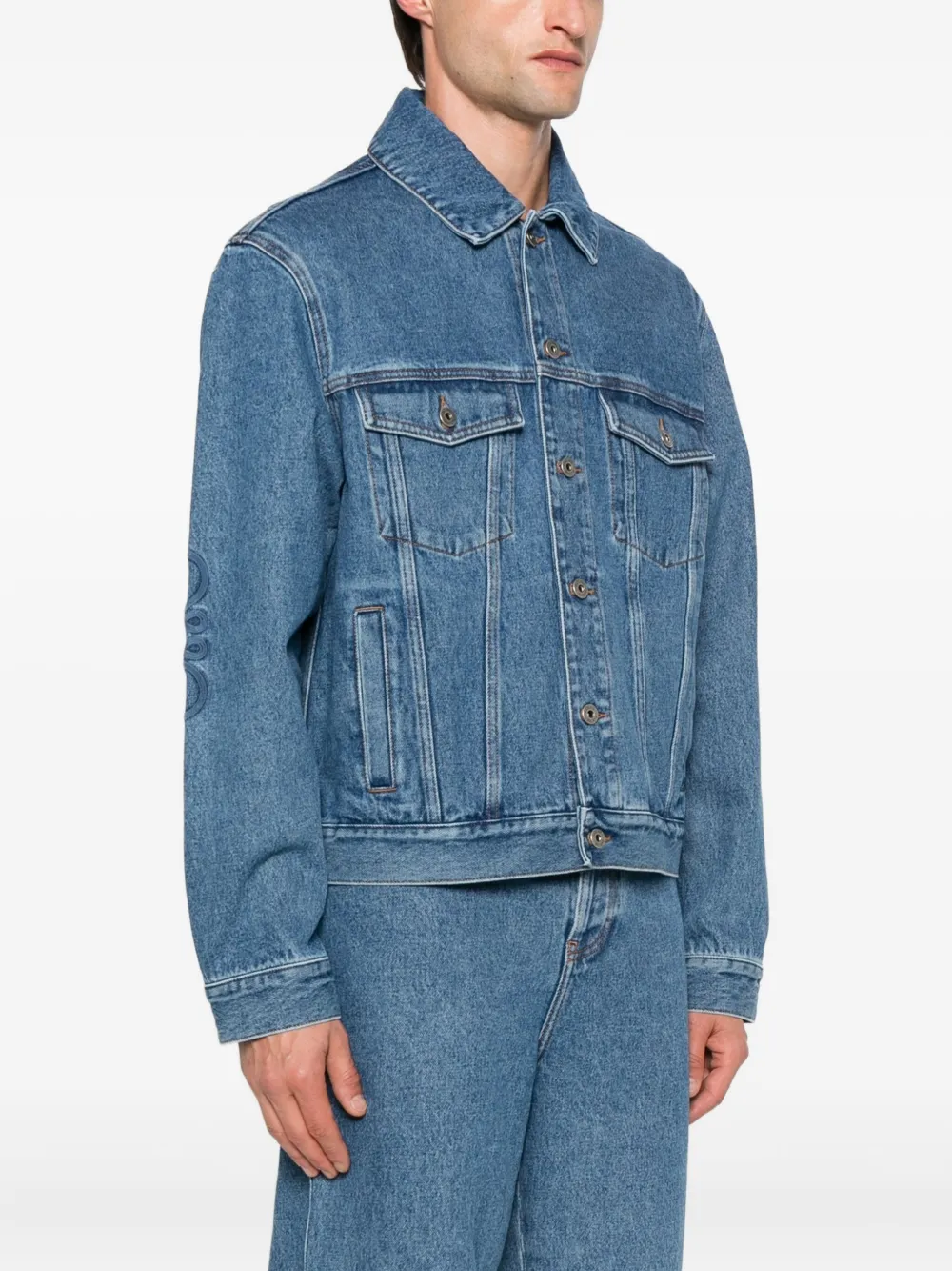 LOEWE Denim jack Blauw