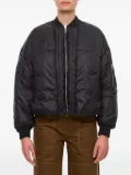 MORDECAI zip-fasteing padded jacket - Black