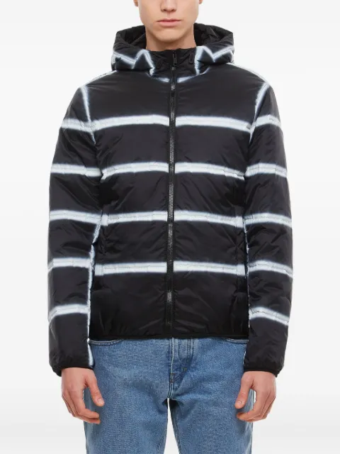 Givenchy hooded stripe-pattern jacket