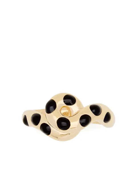 Bea Bongiasca 9K yellow gold Chonky Wave ring