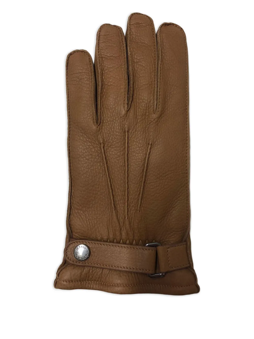 Mario Portolano leather gloves | Brown | Image 1