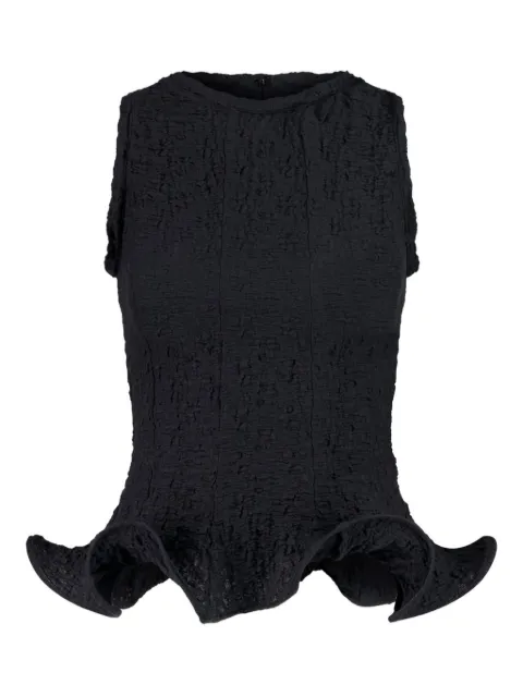 MSGM shirred tank top