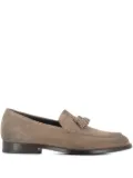 Pantanetti tasselled suede loafers - Brown