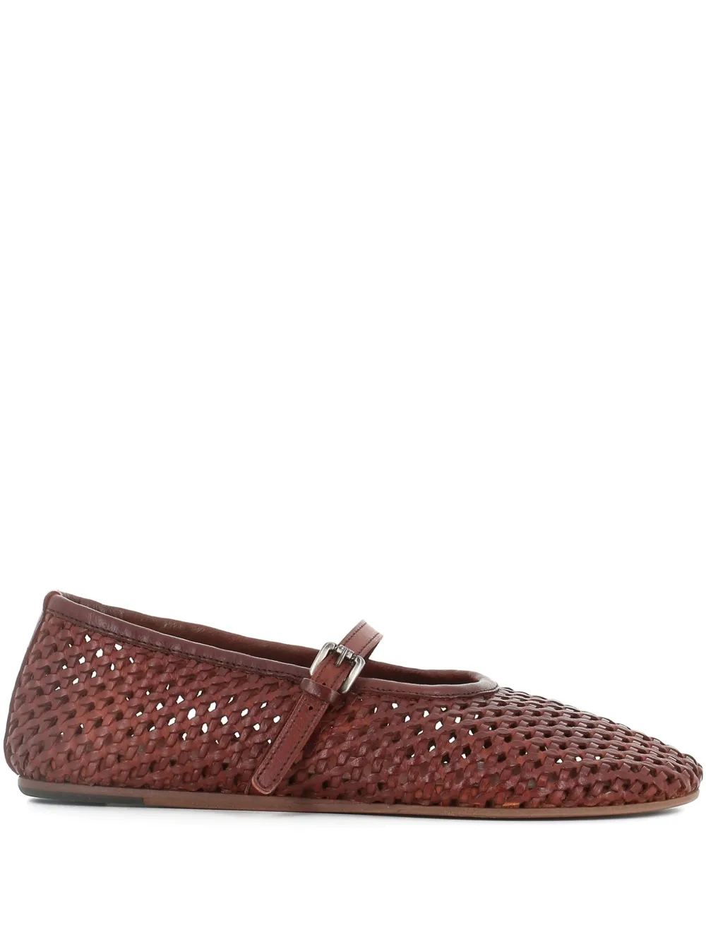 Pantanetti woven leather ballet flats | Brown | Image 1