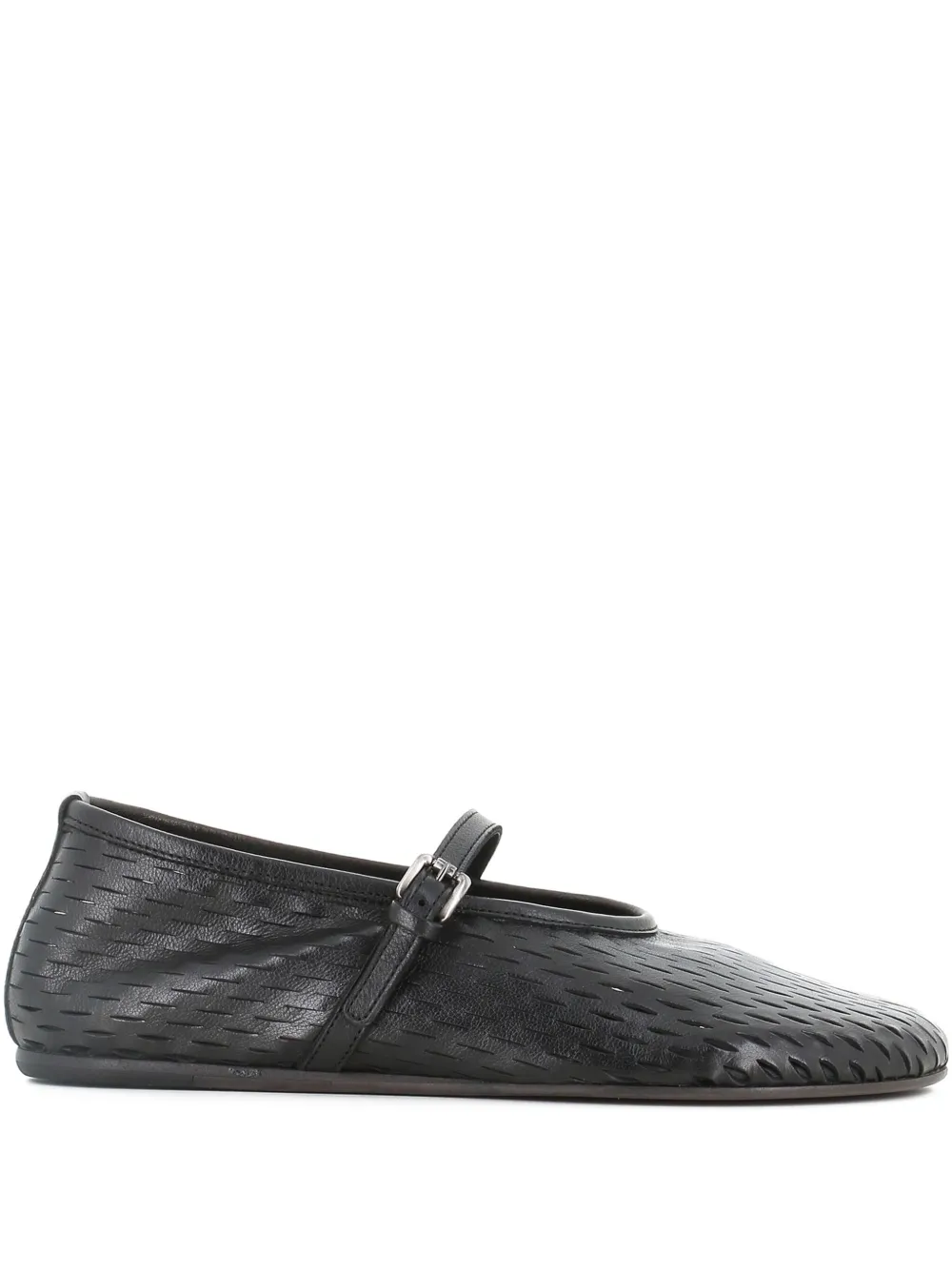 Pantanetti leather ballet flats | Black | Image 1