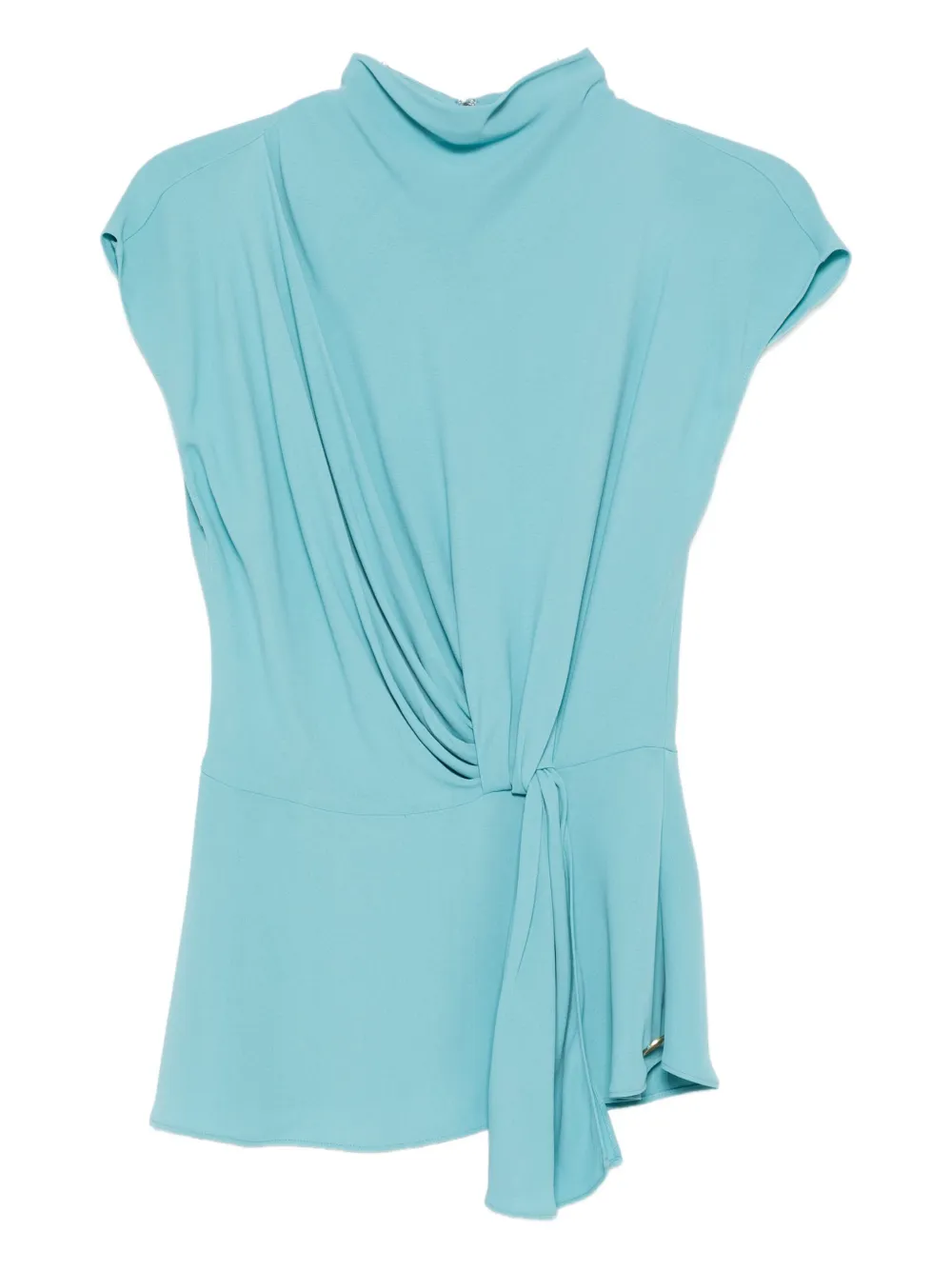 Karl Lagerfeld Gedrapeerde top Blauw