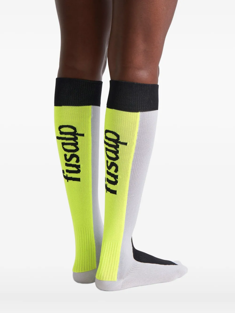 Fusalp Sock Fizz panelled socks Wit