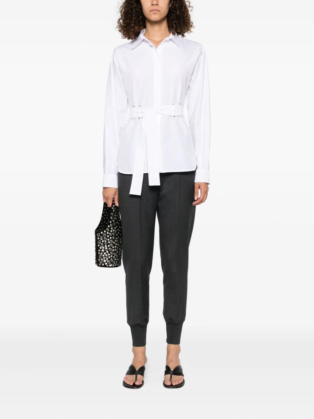 Stella McCartney elasticated wool trousers | Tapered Pants | Image 2
