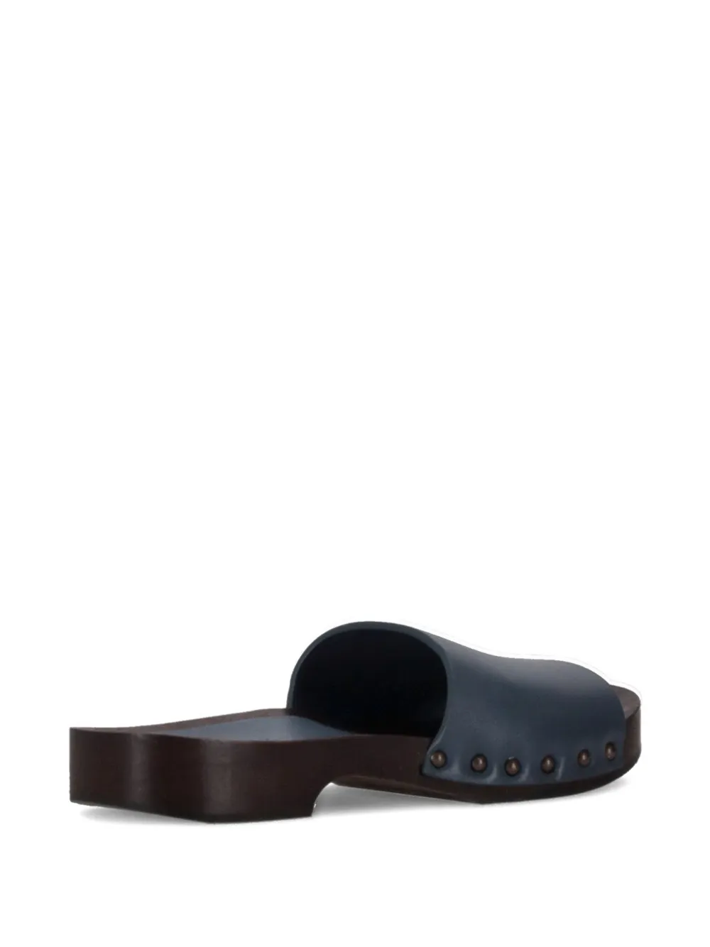 LA ROSE leather sandals Blue