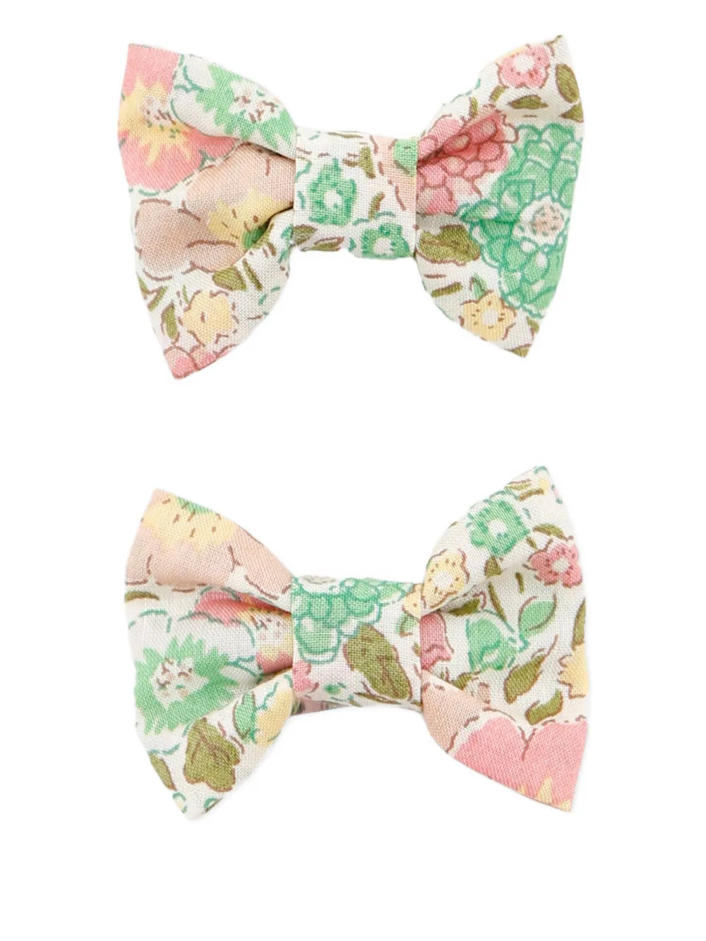 Bonpoint floral-print hair clip (pack of two) | Pink | Image 1