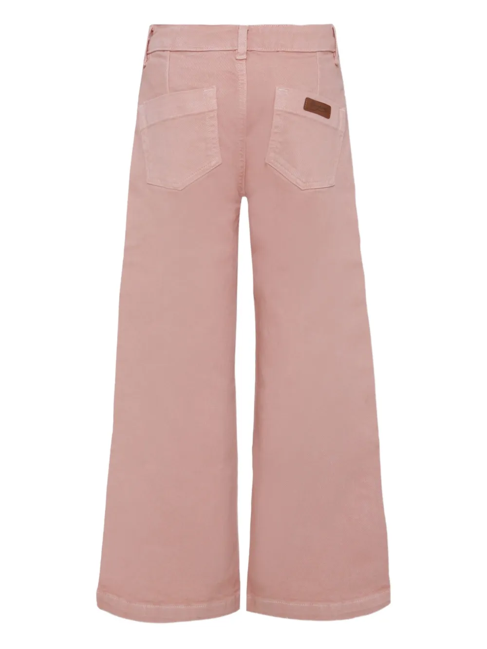 Bonpoint Jeans met logopatch Roze