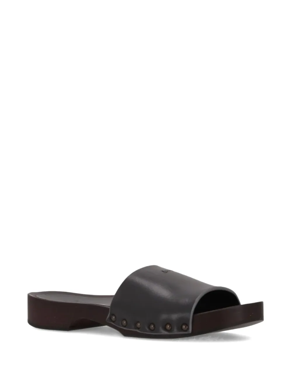 LA ROSE leather sandals Grey