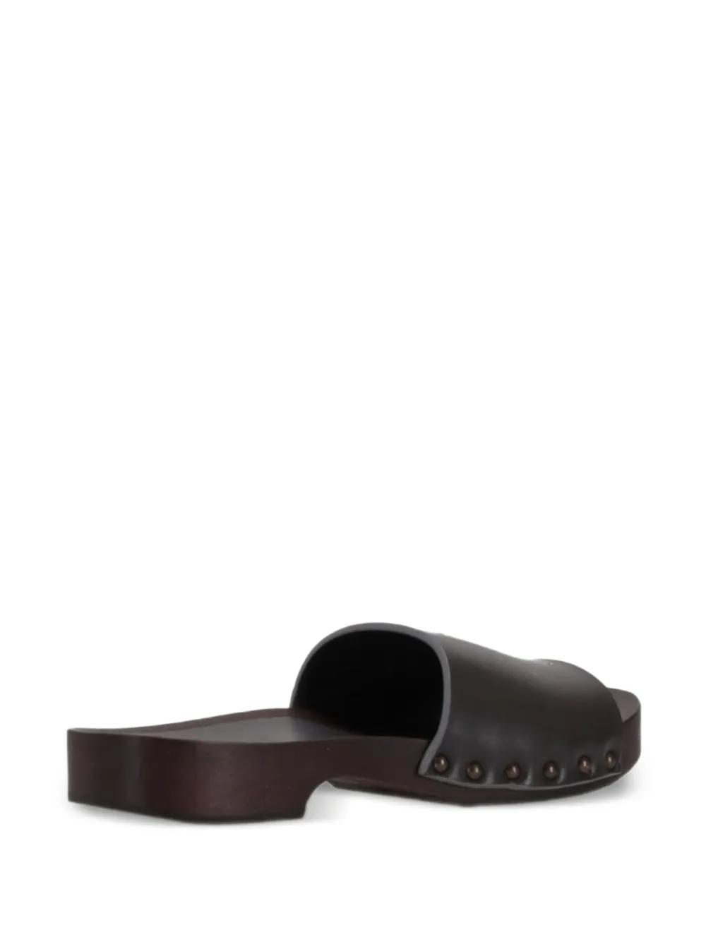 LA ROSE leather sandals Grey