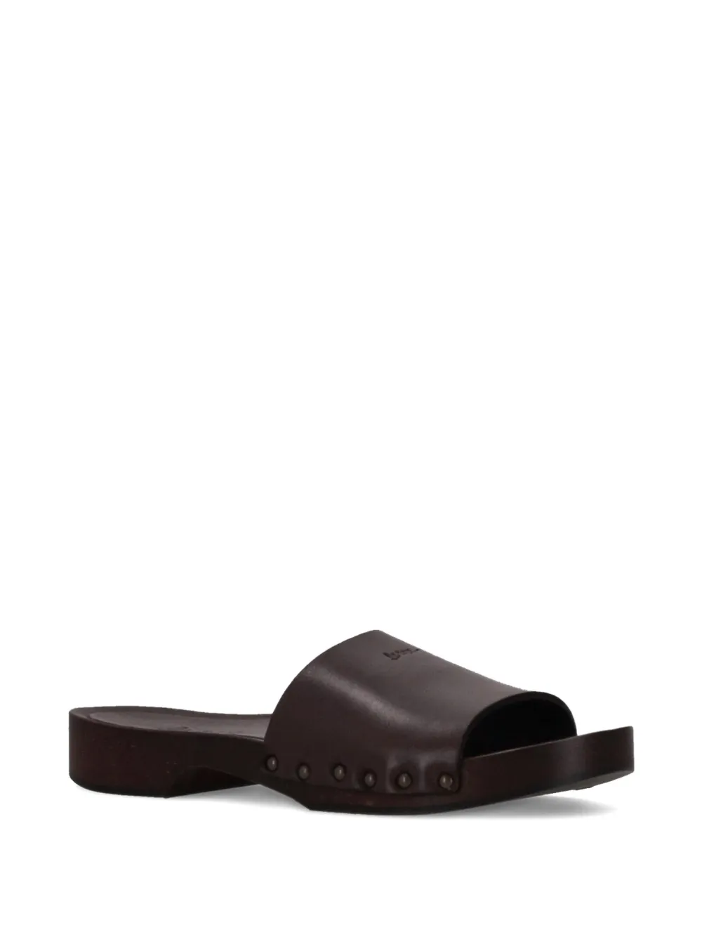 LA ROSE leather sandals Brown