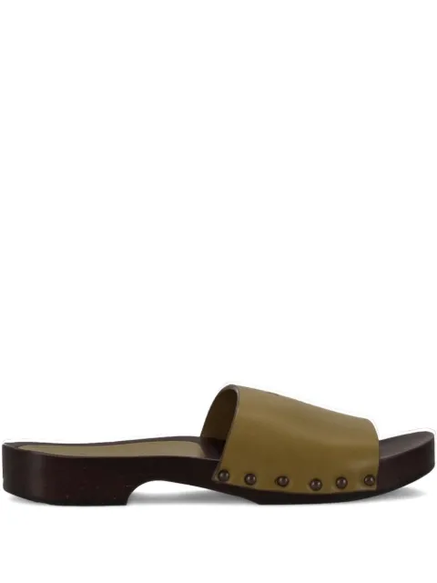 LA ROSE leather sandals