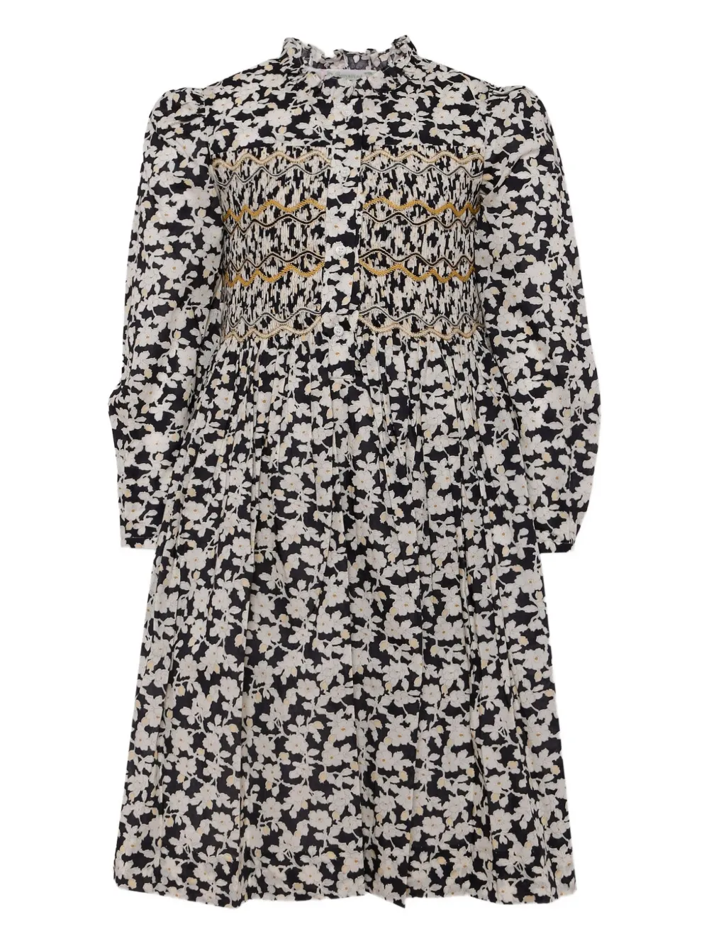 Bonpoint Caftano in cotone a fiori | Abiti casual | Image 2