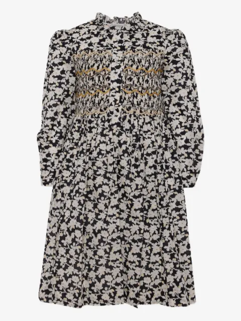 Bonpoint floral-print cotton dress