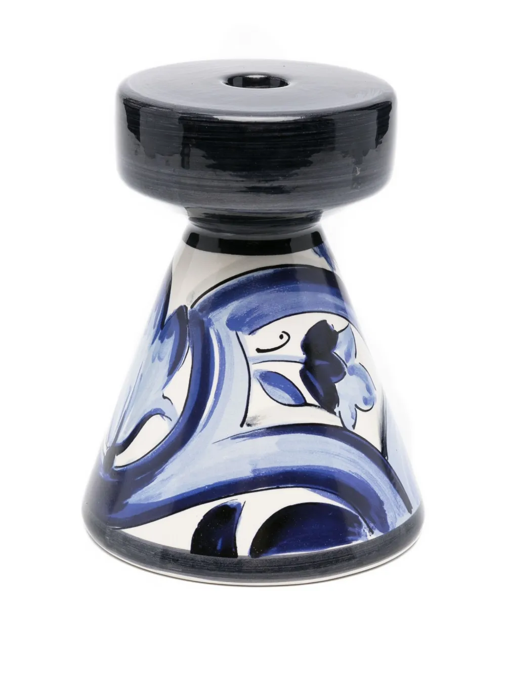 Dolce & Gabbana Kleine keramische kandelaar - Blauw