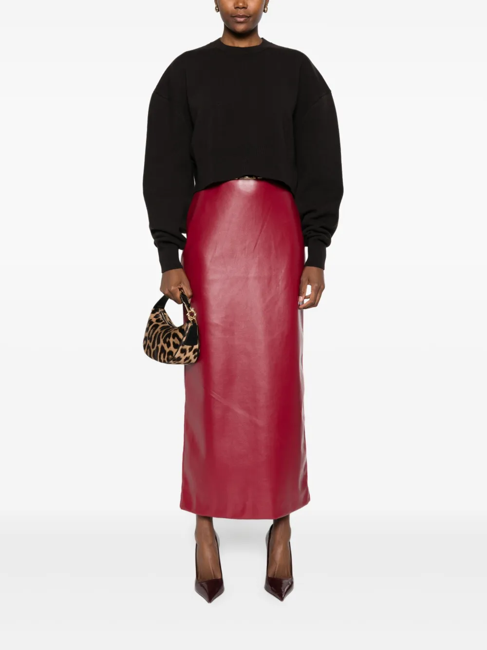 TOM FORD round-neck cropped sweatshirt | Sweaters | Image 2